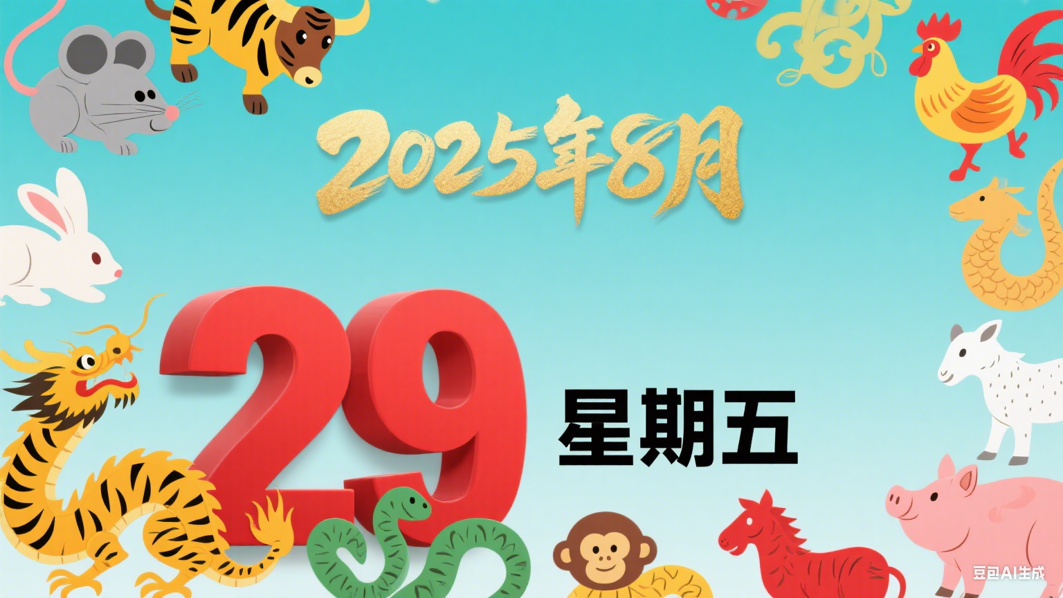 2025年8月29日 (星期五)黄历