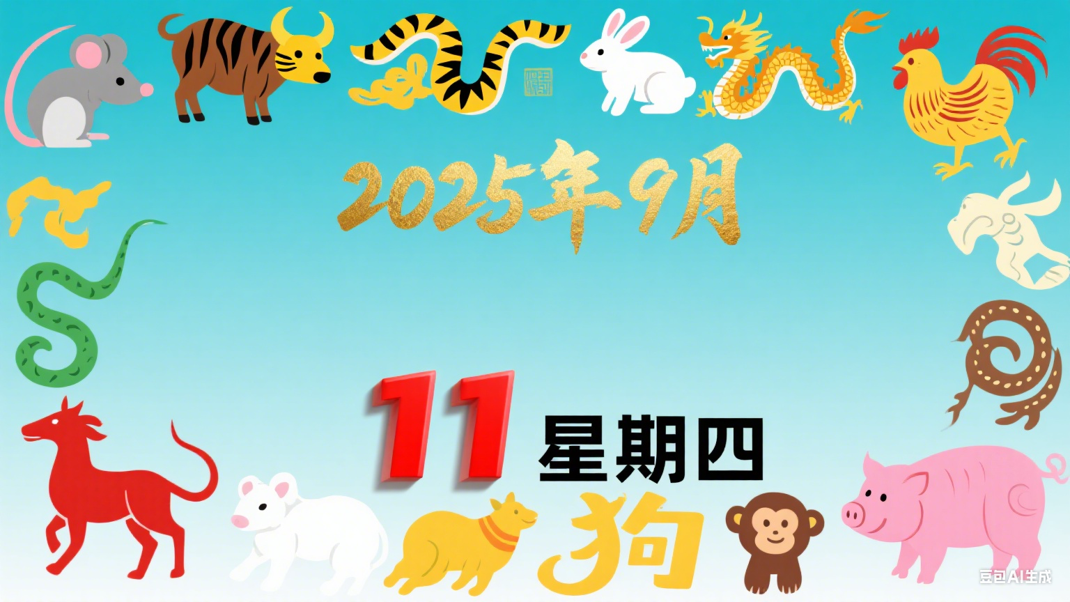 2025年9月11日 (星期四)黄历