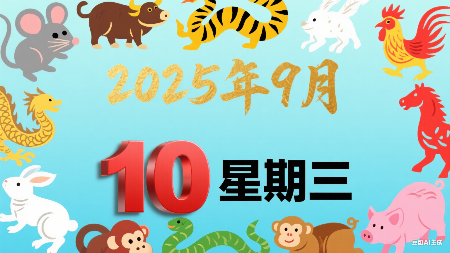 2025年9月10日 (星期三)黄历---教师节