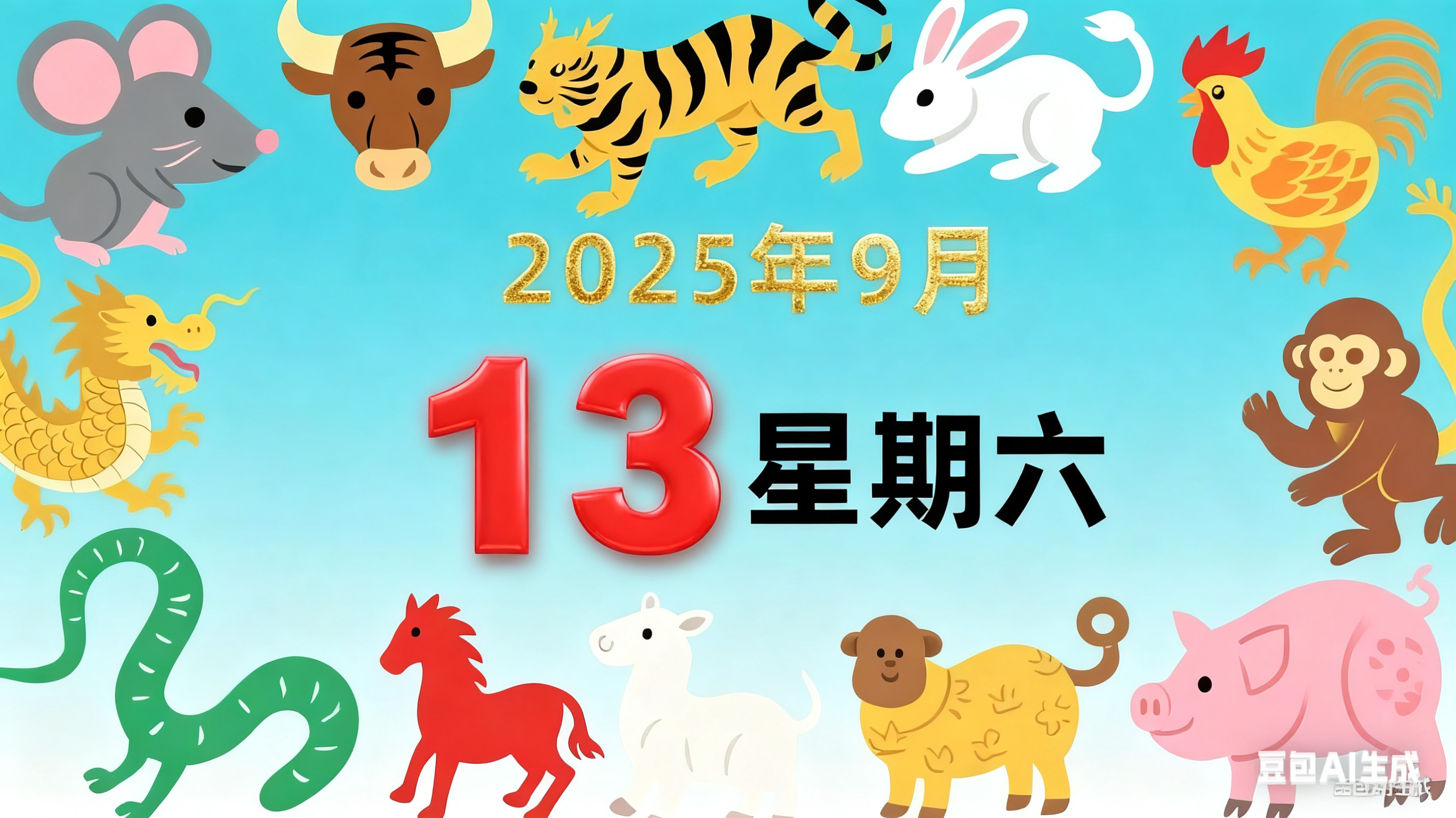 2025年9月13日（星期六）黄历