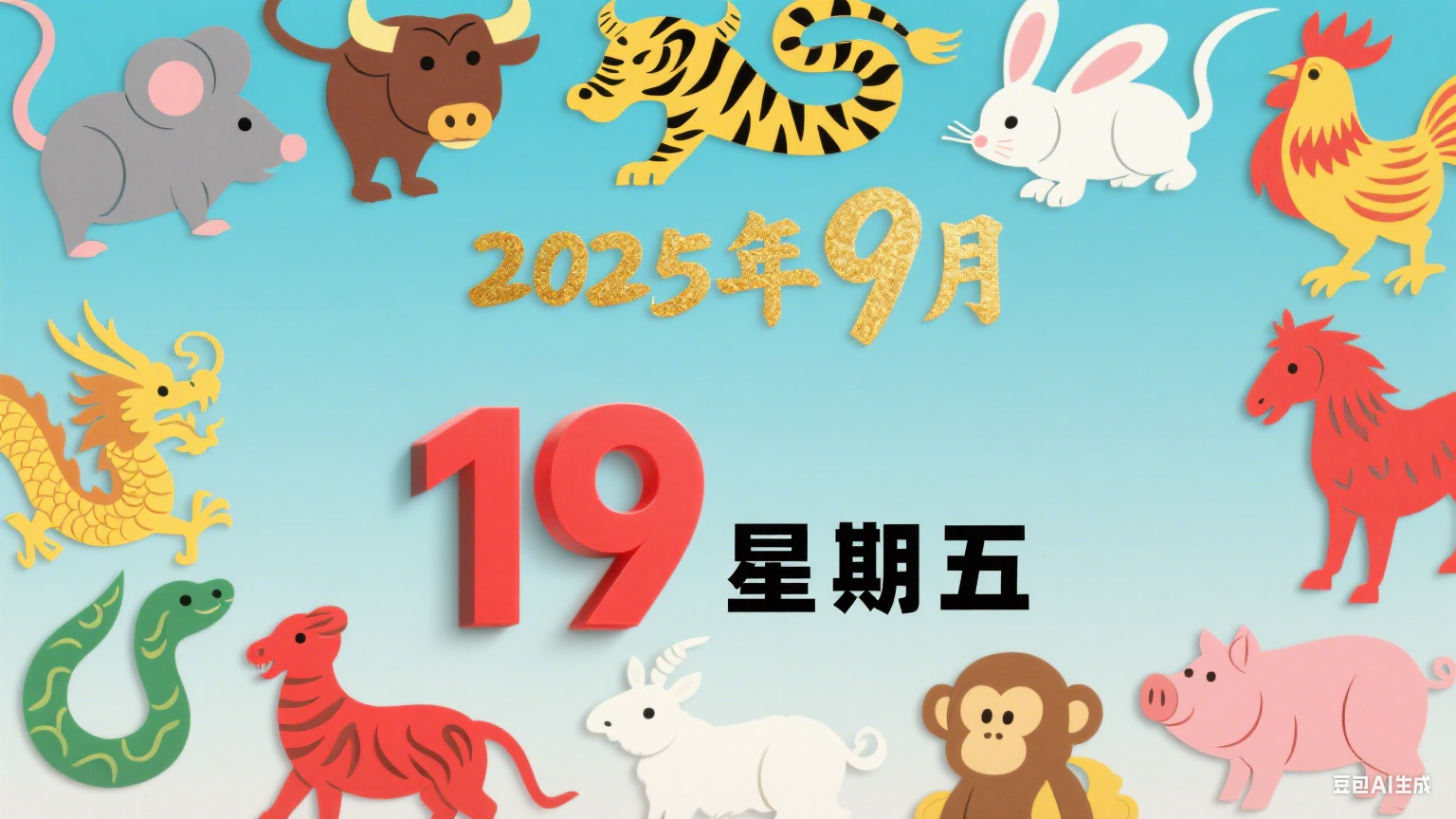 2025年9月19日（星期五）黄历