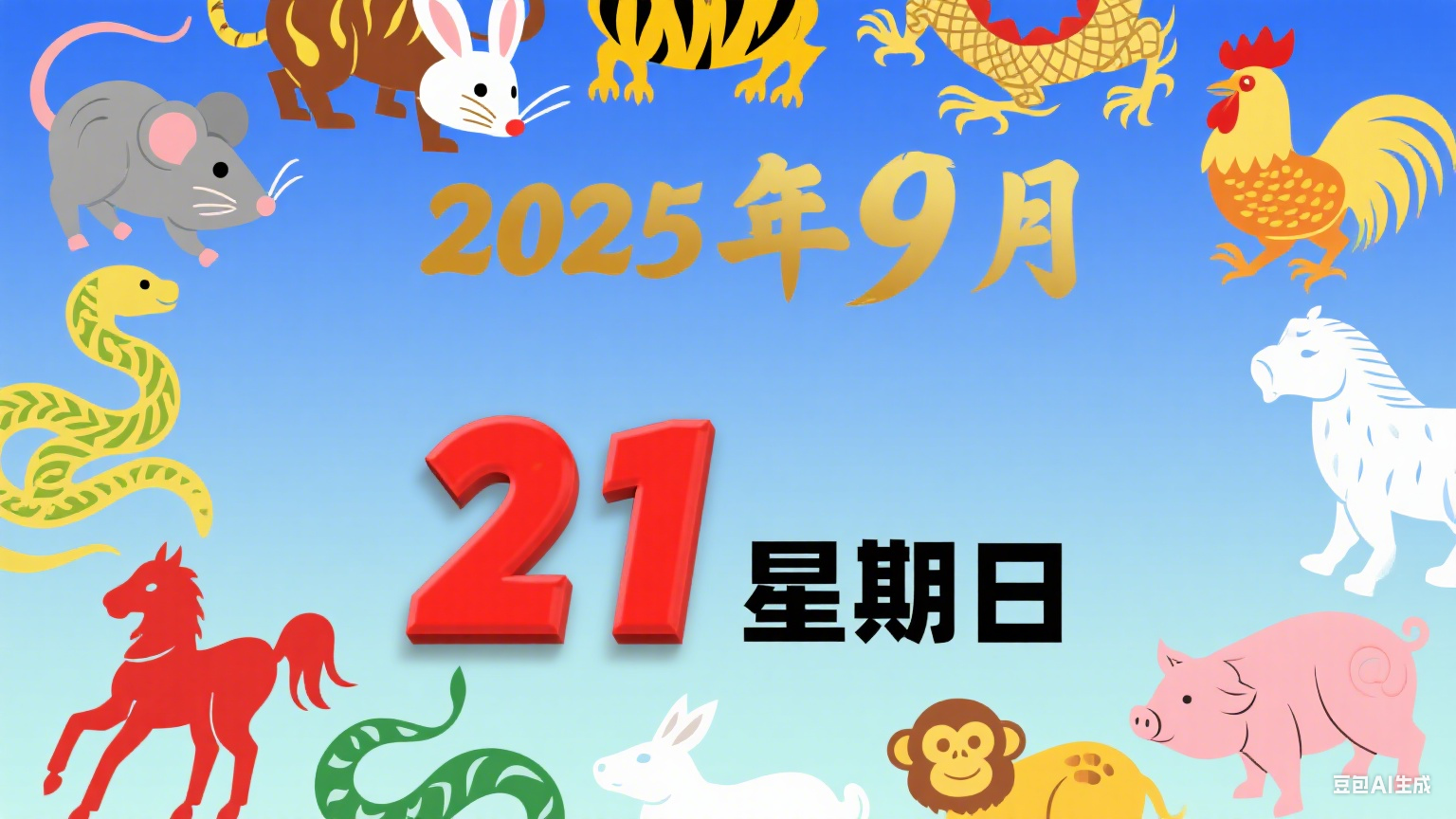 2025年9月21日（星期日）黄历